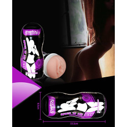 LoveToy Masturbateur réaliste Stamina 16 x 6.5 cm